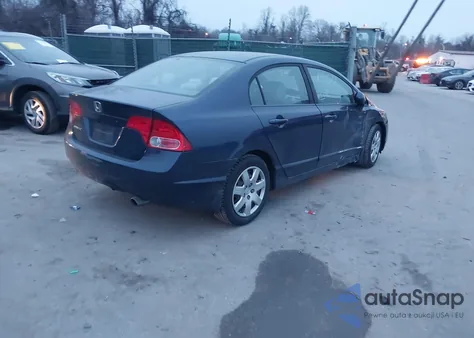 2008 Honda Civic Lx z USA, uszkodzony, nr VIN 1HGFA16598L042128
